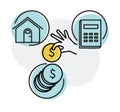 Financial Decisions - Home Loan Planning - Illustration