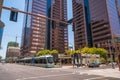 Financial district area of downtown Phoenix Arizona