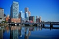 Financial district of boston Royalty Free Stock Photo