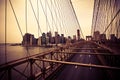 Financial District from the Brooklyn bridge