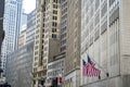 Financial District buildings, New York City Royalty Free Stock Photo