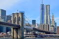 The Financial District penthouses of New York by Frank Gehry Royalty Free Stock Photo