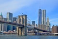 The Financial District penthouses of New York by Frank Gehry Royalty Free Stock Photo