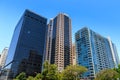 Financial District in San Diego Royalty Free Stock Photo