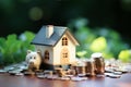 Financial goal Saving money for a home purchase, house savings