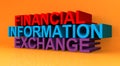 Financial information exchange