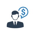 Financial Manager Icon