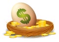 Financial Nest Egg Royalty Free Stock Photo