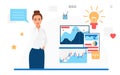 Financial online stock market evolution rate prices