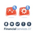 Financial performance report, money work, investment strategy, revenue increase, finance technology, business solutions