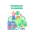 Financial Planning Economy Vector Concept Color