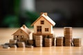 Financial Planning: Investing in Homeownership. Royalty Free Stock Photo