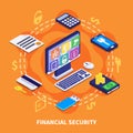 Financial Security Illustration Royalty Free Stock Photo
