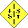 Financial sign