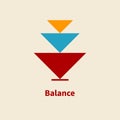 Financial stability, balance concept Royalty Free Stock Photo