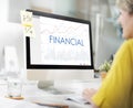 Financial Statistics Analytics Business Progress Concept Royalty Free Stock Photo