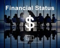 Financial Status Budget Credit Debt Planning Concept Royalty Free Stock Photo