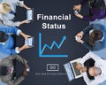 Financial Status Money Cash Growth Analysis Concept Royalty Free Stock Photo