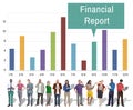 Financial Status Report Diagram Concept