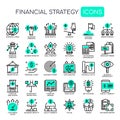 Financial Strategy , Pixel Perfect Icons