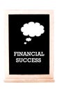Financial Success Sign Royalty Free Stock Photo