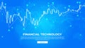 Financial Technology - Fintech Concept. Vector