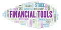 Financial Tools word cloud.