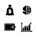 Financical. Simple Related Vector Icons