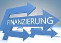 Finanzierung Royalty Free Stock Photo