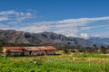 Finca (farm) on the Road to Saraguro, Ecuador Royalty Free Stock Photo