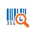 Find Barcode Logo Icon Design