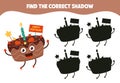 Find The Correct Shadow Activity