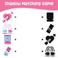 Find the correct shadow with Valentine theme