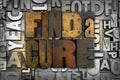 Find a Cure Royalty Free Stock Photo