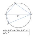 Find the diagonal of the quadrilateral