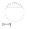 Find the diameter of the circumscribed circle