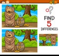 Find differences task for kids