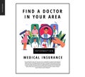 Find a doctor - medical insurance template