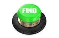 Find green push button Royalty Free Stock Photo