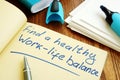 Find a healthy work-life balance motivation