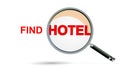 Find hotel rooms len zoom search