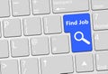 Find job enter button