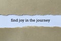 Find joy in the journey on paper