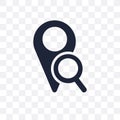 Find Location transparent icon. Find Location symbol design from