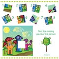 Find missing piece - Puzzle game for Children