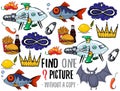 Find one picture educational game