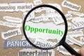 Find opportunity Royalty Free Stock Photo