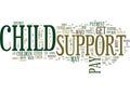 Find Out About Child Support Text Background Word Cloud Concept