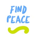 Find Peace motivation quote