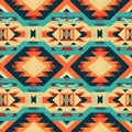 Find peace in seamless aztec patterns